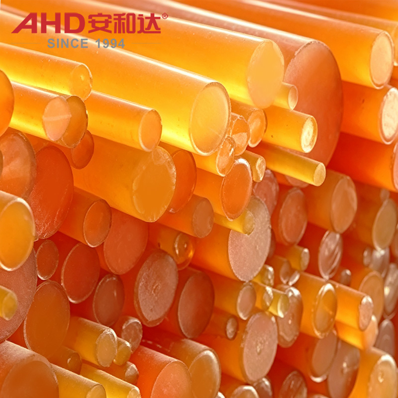 Tea color Cast Polyurethane Round Rod