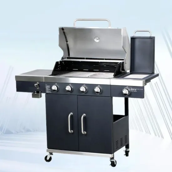 Outdoor Garden Premium Quality Smoked Barbecue Trolley BBQ Grills for Camping Home Backyard Cooking