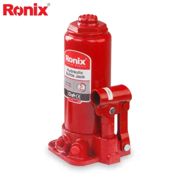 Ronix Portable Car Lifting Garage Hydraulic Bottle Jack 5 ton RH-4903
Hydraulic Bottle Jack RH-4903