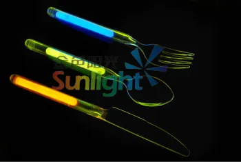 glow in the dark glow tableware