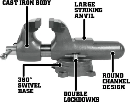Machinist Bench Vise Iron Casting