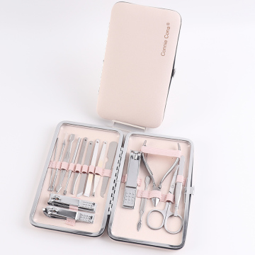 Loq Moq Großhandel 16pcs Nagelwerkzeuge Maniküre Pflegekit