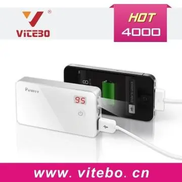 4000mAh Li-polymer Power Bank for Gift