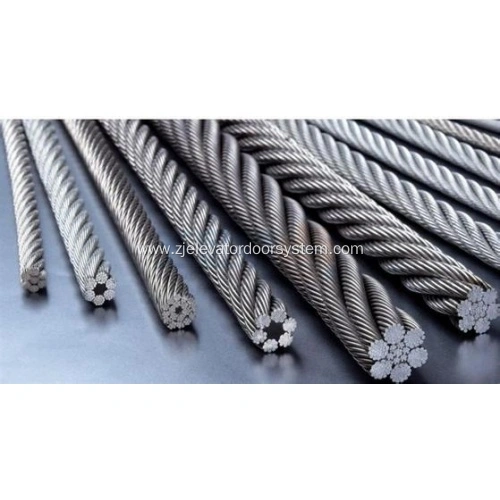 Traction Elevator Machine Ropes Steel Wire Rope for Elevator Traction Machines for Sale, Steel Wire ...