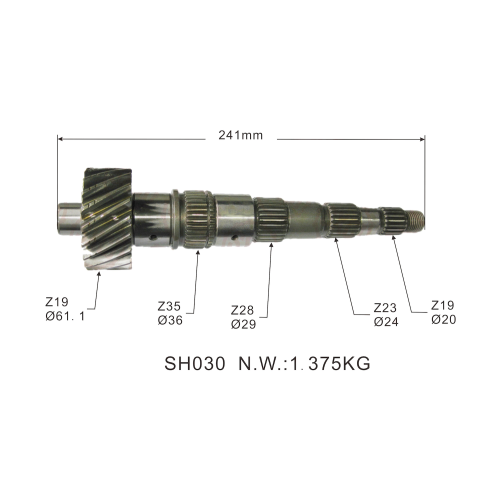 9071620 Gearbox Transmission Parts Synchronizer Shaft for Sale - 1.4