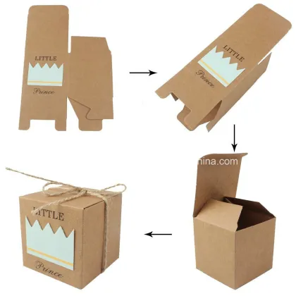 Little Prince Baby Shower Favor Boxes
