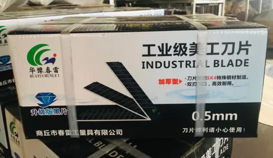 sk2 9mm snap-off cutter knife blade sk5 blade