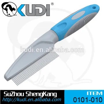 Professional pet stainless steel flexible pin comb