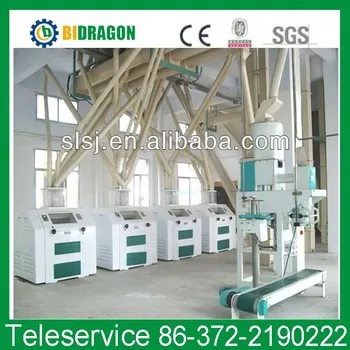 Bidragon wheat flour mill plant for sale