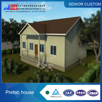 simple design prefab house for living