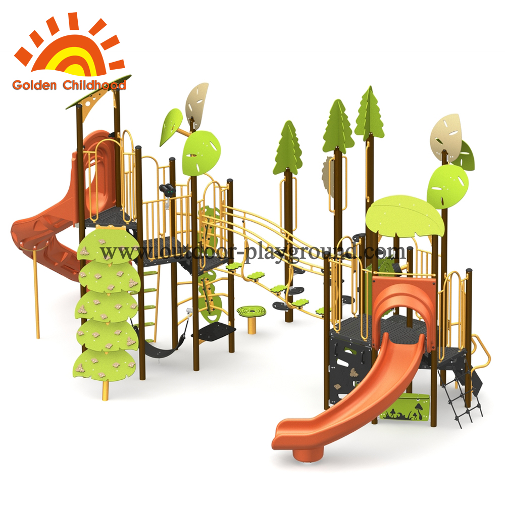 Jungle Outdoor Structure Playground Equipment