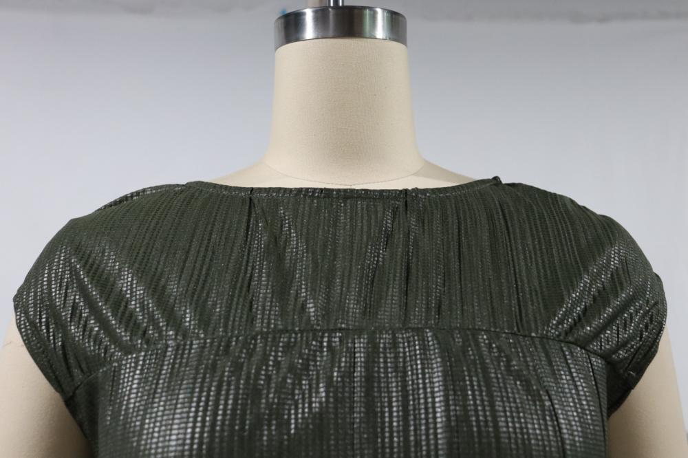Black Glossy Skirt For Ladies