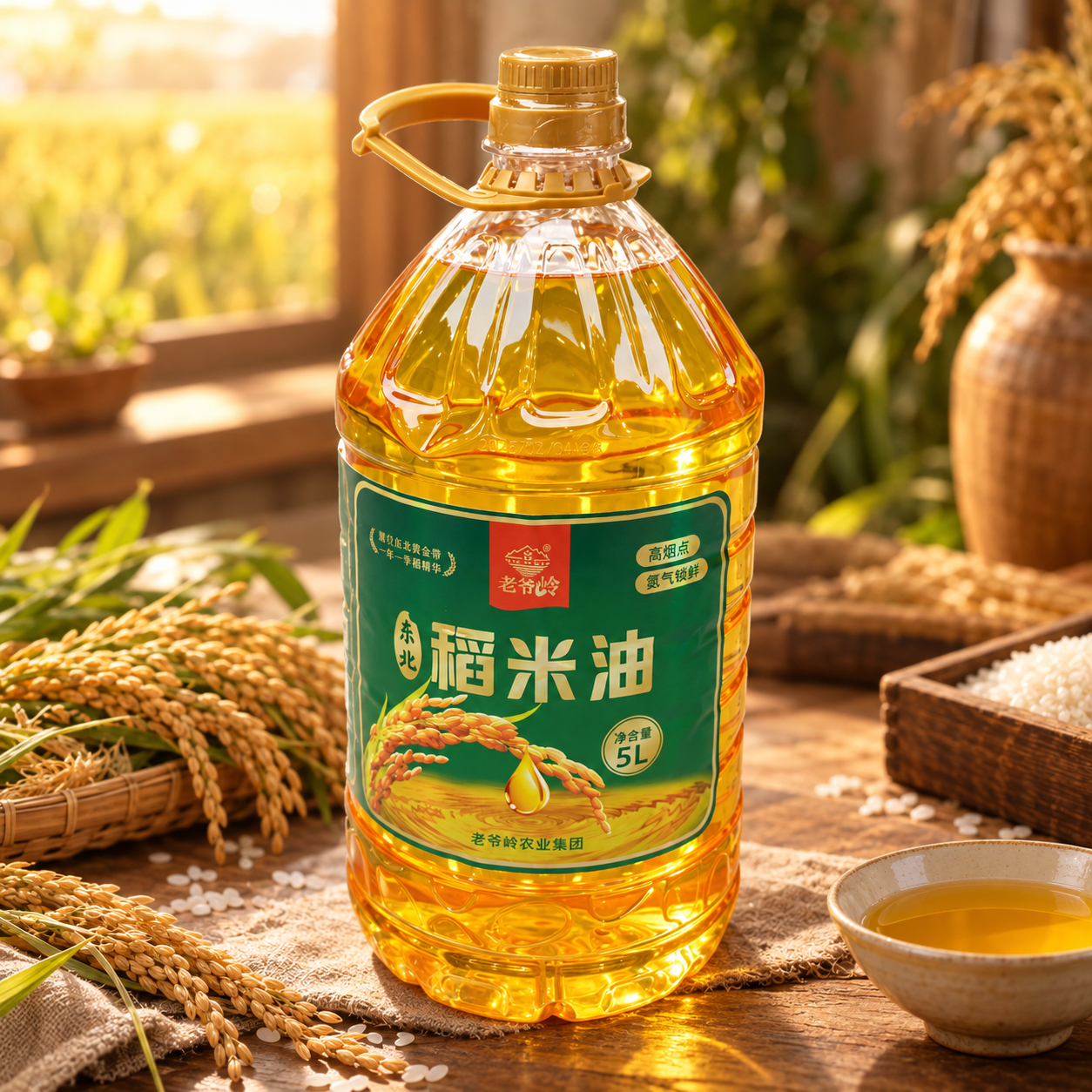 Rice bran oil4