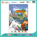 VICKY THE VIKING WICKIE colouring set