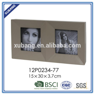 double functionCarved design long square mirror and photo frame two side