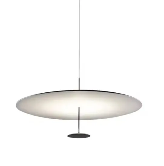 Custom Minimalist Nordic Round Hanging Indoor Acrylic Pendant Light