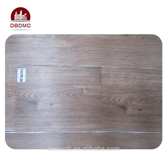 wood design vinyl tile self adhesive pvc supermarket lvt PVC Vinyl flooring