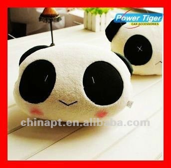 Panda car neck pillow