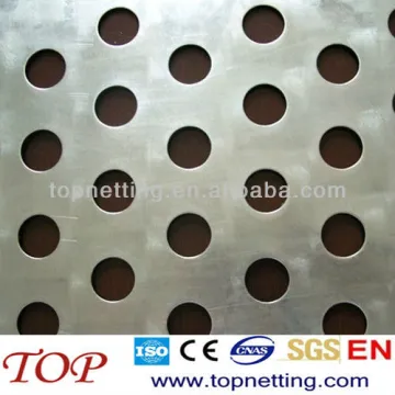 Titanium Punched Hole Screen Industrial filter mesh screen