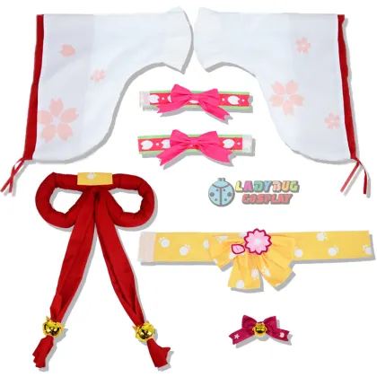 Vtuber Miko Ch. Sakura Miko Cosplay Costume