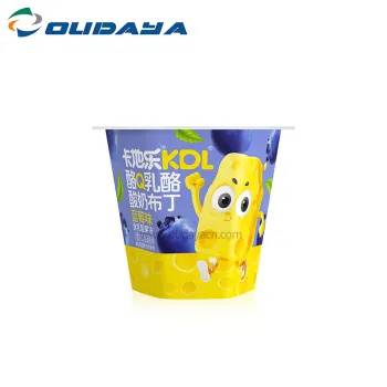 iml pp injection plastic cup for yogurt