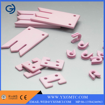 custom pink textile ceramics