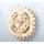 16 Inch Wooden Gear Wall Clock