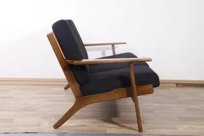 Hans Chair Sofa Solid Wood Frame Furniture