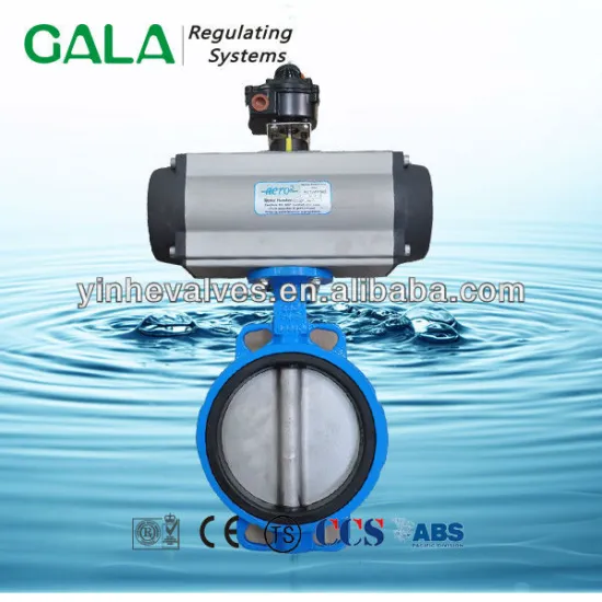 pneumatic butterfly valve in china