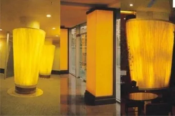 Composite Acrylic Solid Surface Translucent Resin Sheets For Decoration Panels