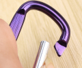 로고와 함께 프로모션 Carabiner 열쇠 고리