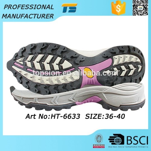 Popular Nontoxic Shoe Sole Factory Unisex Eva Rubber Climbing Womens