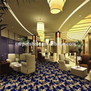Axminster 5 star hotel pattern wall to wall carpet, restaurant carpet