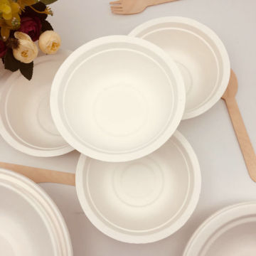 Bagasse Fast Food Packaging Container for Salads and Bowls