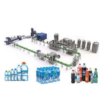 3-in-1 Turnkey Bottle Water Filling Machine Production Line