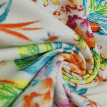 Milk Silk Fabric 95% Polyester 5% Spandex