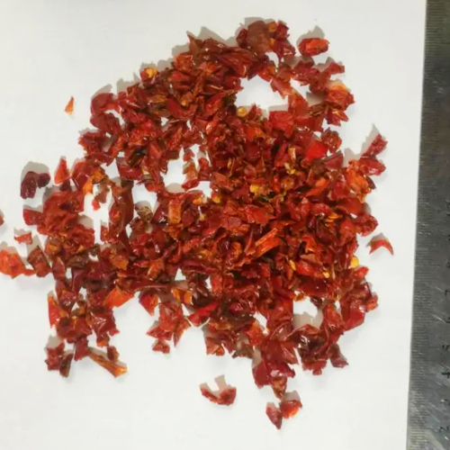 Dehydrated Red Sweet Paprika Flakes 3x3mm, High Quality Dehydrated Red