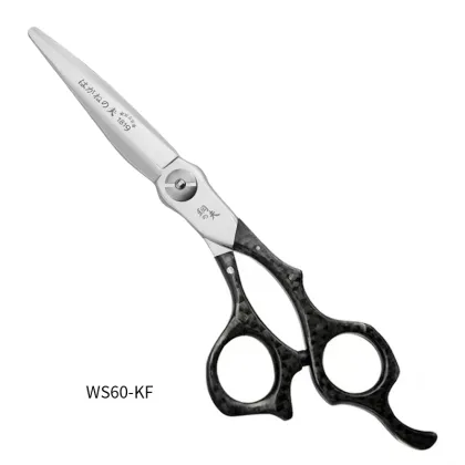 KUNG FU Wooden Handle Japanese VG10 Mizutani Hairdressing Scissors