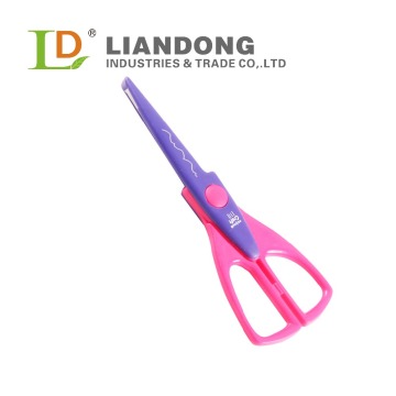 SS037 Wave Shape Edge Decorative Stainless steel Scissors, 6.5 inch