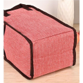 Bon effet d'isolation pliable petit sac thermique rouge