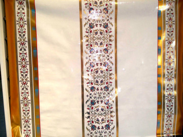 Shuangjie Plastic Table cloth Rolls with Spunlace Backing
