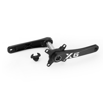 Custom Bike Crank Mountain Bike Parts - BB Bottom Bracket Set Single Speed Aluminum Alloy Hollow One Piece Bicycle Crank