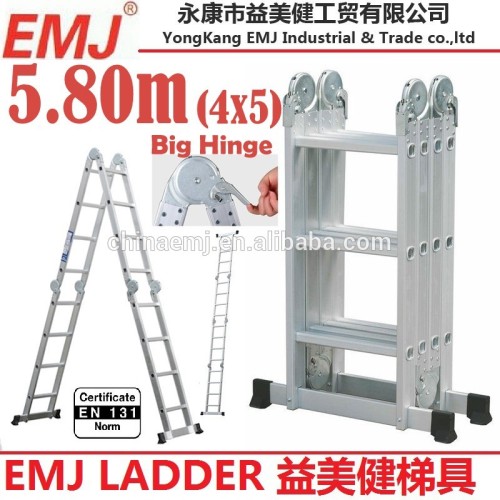 Multi-function ladder 4X5 with Big Hinge