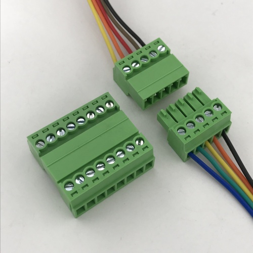 terminal block male and female pluggable connector