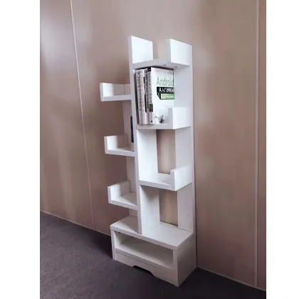 Modern Wood Bookshelf for Living Room and Office Furniture