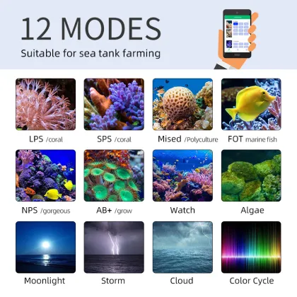 Wholesale Marine Aquarium Accessory WEEKAQUA Z250Sea LED Reef Lighting Ocean Wave Lamp