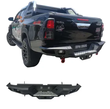 Light Rear Bumper Bull Bar Nudge Bar for Toyota Hilux Revo Rocco and Ford Ranger