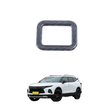OEM Automotive Stainless Steel Carbon Fiber Interior Accessories for 2020 Chevrolet Blazer Trunk Switch Trim Frame