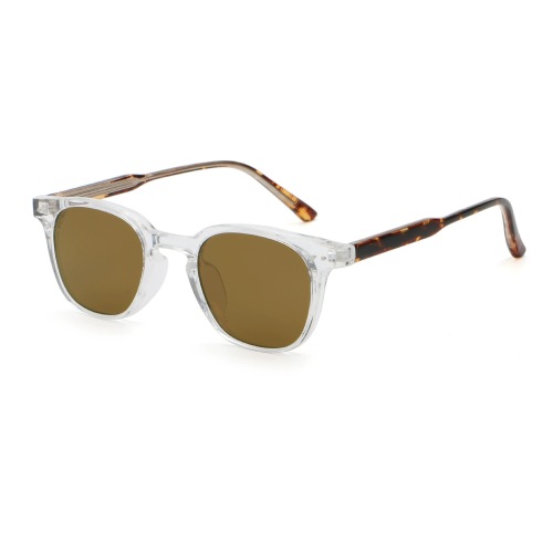 Retro Square PC Frame Polarized Sunglasses Ready Stock