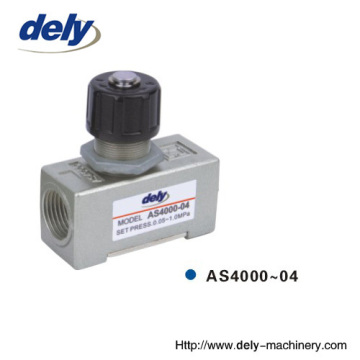 Pneumatic One-way Restrictive Valve As4000-04 